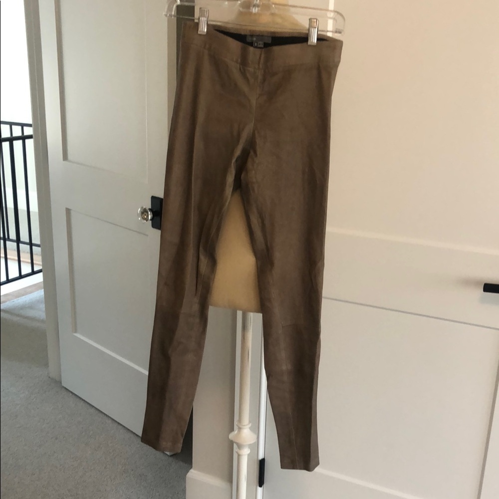 Vince 100% leather leggings